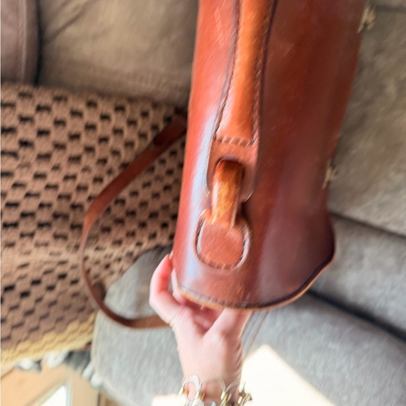 Classic Brown Leather Men's Bag - Picture 4 of 15